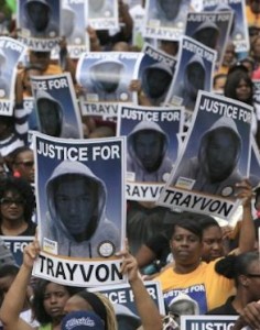 Mass protests grip the country over George Zimmerman's escape from justice.